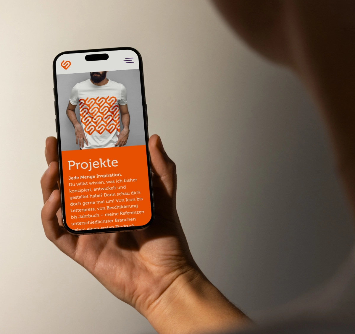 Relaunch und Brand Design für und von Christiane Schirmaier - iPhone