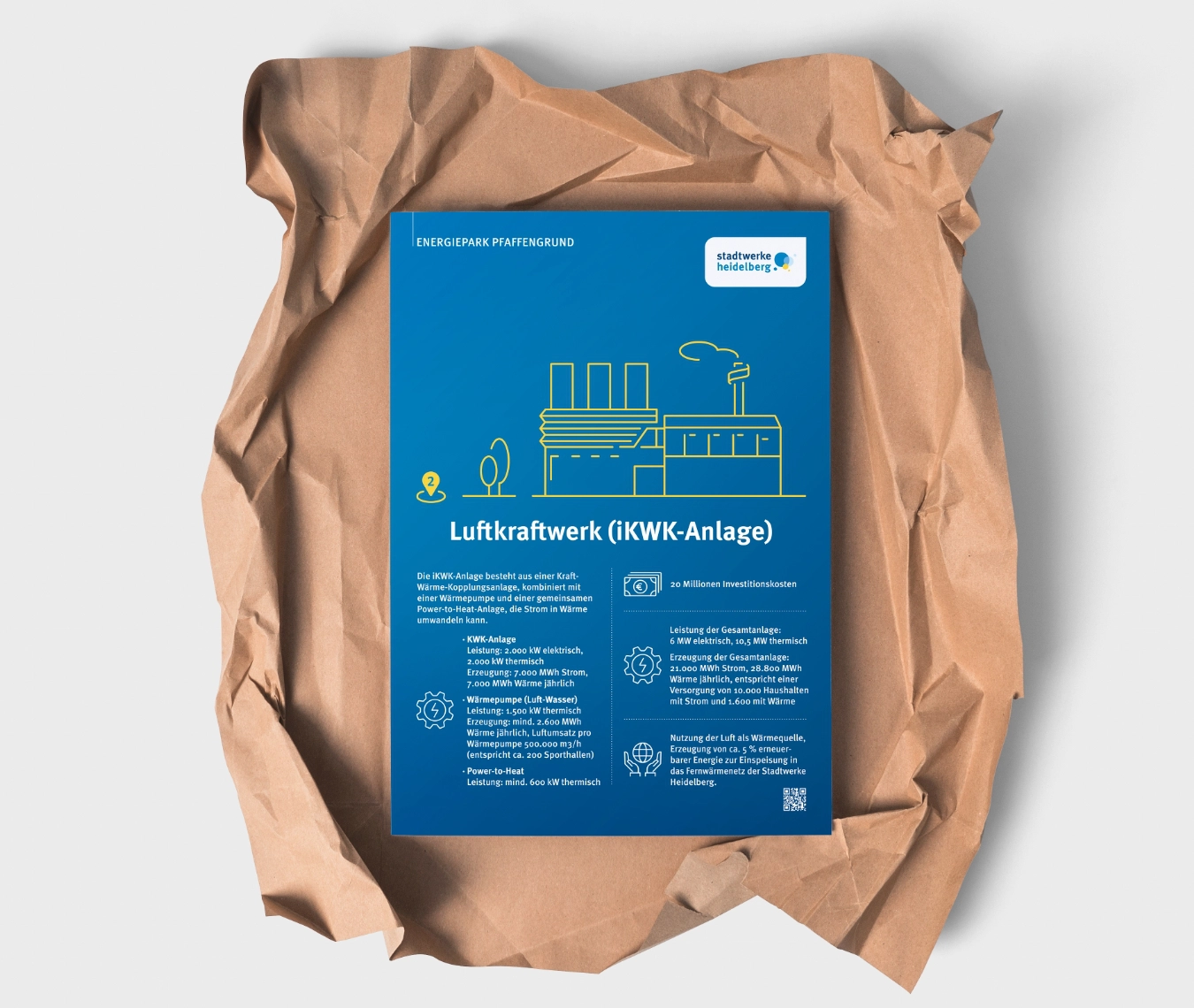 Stadtwerke Heidelberg-Design für die Beschilderung Energiepark - Cover